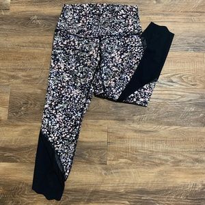 Lululemon Wonder Under Crop II Roll Down Scallop Luxtreme 24”